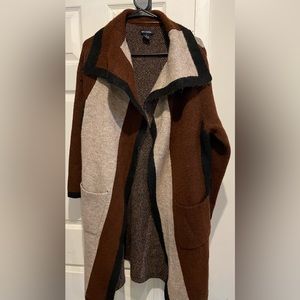 Cardigan sweater multi color